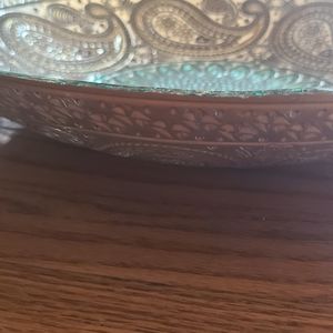 Colored Glass Bowl